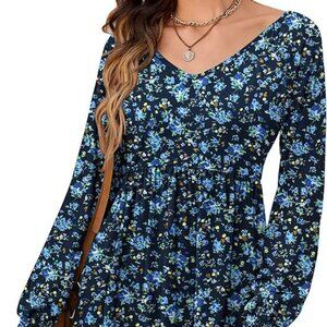 women's long sleeve top / blouse NWOT